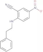 5-Nitro-2-[(2-phenylethyl)amino]benzonitrile