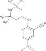 5-Nitro-2-[(2,2,6,6-tetramethylpiperidin-4-yl)amino]benzonitrile