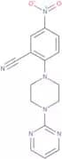 5-Nitro-2-(4-pyrimidin-2-ylpiperazin-1-yl)benzonitrile