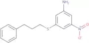 3-Nitro-5-[(3-phenylpropyl)thio]aniline