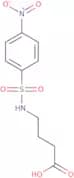 4-{[(4-Nitrophenyl)sulfonyl]amino}butanoic acid