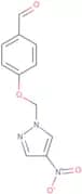4-[(4-Nitro-1H-pyrazol-1-yl)methoxy]benzaldehyde