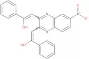 (2Z,2'Z)-2,2'-(6-Nitro-1,4-dihydroquinoxaline-2,3-diylidene)bis(1-phenylethanone)