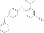 3-Nitro-4-[(4-phenoxyphenyl)amino]benzonitrile