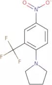 1-[4-Nitro-2-(trifluoromethyl)phenyl]pyrrolidine