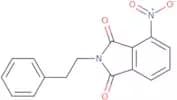 4-Nitro-2-(2-phenylethyl)-1H-isoindole-1,3(2H)-dione