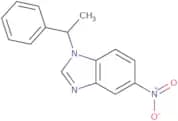 5-Nitro-1-(1-phenylethyl)-1H-benzimidazole
