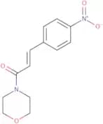 4-[(2E)-3-(4-Nitrophenyl)prop-2-enoyl]morpholine