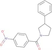 1-(4-Nitrobenzoyl)-3-phenylpyrrolidine