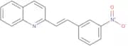 2-[(E)-2-(3-Nitrophenyl)vinyl]quinoline