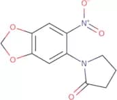 1-(6-Nitro-1,3-benzodioxol-5-yl)pyrrolidin-2-one