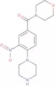 4-(3-Nitro-4-piperazin-1-ylbenzoyl)morpholine