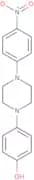 4-(4-(4-Nitrophenyl)-1-piperazinyl)phenol