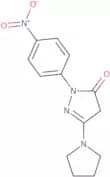 1-(p-Nitrophenyl)-3-(1-pyrrolidino)-5-pyrazolone