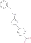 (4-(4-Nitrophenyl)(2,5-thiazolyl))(2-phenylethyl)amine