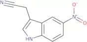 5-Nitro-3-indolylacetonitrile