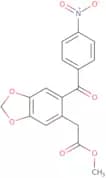 6-(4-Nitrobenzoyl)-1,3-benzodioxole-5-acetic acid methyl ester