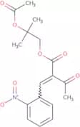 2-(2-Nitrobenzylidene)-3-oxobutanoic acid, 2-acetoxy-2-methylpropyl ester