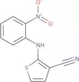 2-[(2-Nitrophenyl)amino]-3-cyanothiophene