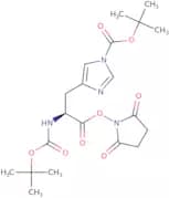 N-alpha,Nim-Bis-Boc-L-histidine N-hydroxysuccinimide ester