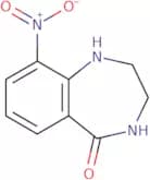9-Nitro-1,2,3,4-tetrahydro-5H-1,4-benzodiazepin-5-one
