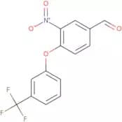 3-Nitro-4-[3-(trifluoromethyl)phenoxy]benzaldehyde