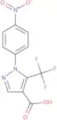 1-(4-Nitrophenyl)-5-(trifluoromethyl)pyrazole-4-carboxylic acid