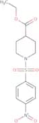 Ethyl 1-[(4-nitrophenyl)sulfonyl]piperidine-4-carboxylate