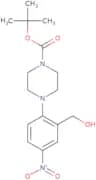 tert-Butyl 4-(2-(hydroxymethyl)-4-nitrophenyl)piperazine-1-carboxylate