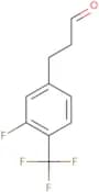 3-[3-Fluoro-4-(trifluoromethyl)phenyl]propanal