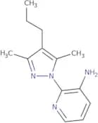 2-(3,5-Dimethyl-4-propyl-1H-pyrazol-1-yl)pyridin-3-amine