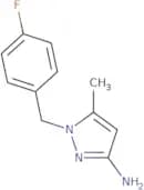 1-[(4-Fluorophenyl)methyl]-5-methyl-1H-pyrazol-3-amine