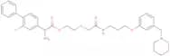2-[2-Oxo-2-[3-[3-(Piperidin-1-Ylmethyl)Phenoxy]Propylamino]Ethyl]Sulfanylethyl 2-(3-Fluoro-4-Pheny…