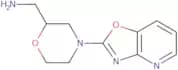 (4-[1,3]Oxazolo[4,5-b]pyridin-2-ylmorpholin-2-yl)methylamine dihydrochloride