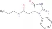 2-(2-Oxo-2,3-dihydro-1H-imidazo[1,2-a]benzimidazol-3-yl)-N-propylacetamide