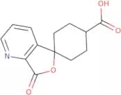 trans-7'-Oxo-spiro[cyclohexane-1,5'(7'h)-furo[3,4-b]pyridine]-4-carboxylicacid