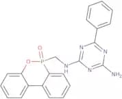 N-[(10-Oxido-9,10-dihydro-9-oxa-10-phosphaphenanthrene)methyl]-6-phenyl-1,3,5-triazine-2,4-diamine