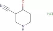 4-Oxopiperidine-3-carbonitrile hydrochloride