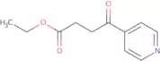 γ-Oxo-4-pyridinebutyric acid ethyl ester