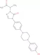 2-[2-(3-Oxobutyl)]-4-{4-[4-(4-hydroxyphenyl)-piperazin-1-yl]-phenyl}-2,4-dihydro-[1,2,4-triazol-3-…