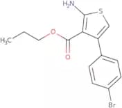 Propyl 2-amino-4-(4-bromophenyl)thiophene-3-carboxylate