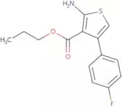 Propyl 2-amino-4-(4-fluorophenyl)thiophene-3-carboxylate