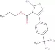 Propyl 2-amino-4-(4-tert-butylphenyl)thiophene-3-carboxylate