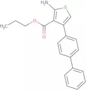 Propyl 2-amino-4-(1,1'-biphenyl-4-yl)thiophene-3-carboxylate
