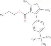 Propyl 2-amino-4-(4-tert-butylphenyl)-5-methylthiophene-3-carboxylate
