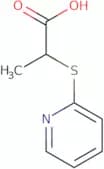 2-(Pyridin-2-ylthio)propanoic acid