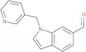 1-(Pyridin-3-ylmethyl)-1H-indole-6-carbaldehyde