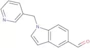 1-(Pyridin-3-ylmethyl)-1H-indole-5-carbaldehyde