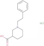 1-(2-Phenylethyl)piperidine-3-carboxylic acid hydrochloride