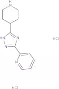 2-(5-Piperidin-4-yl-4H-1,2,4-triazol-3-yl)pyridine dihydrochloride